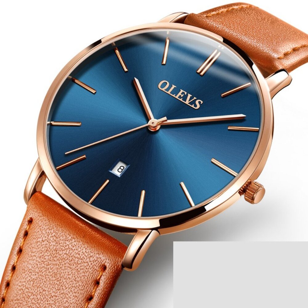 2-13 Men's Classic Casual Thin & Light Watch